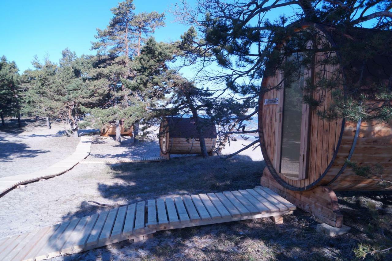 Kempings Saulesmajas Kolka Zewnętrze zdjęcie
